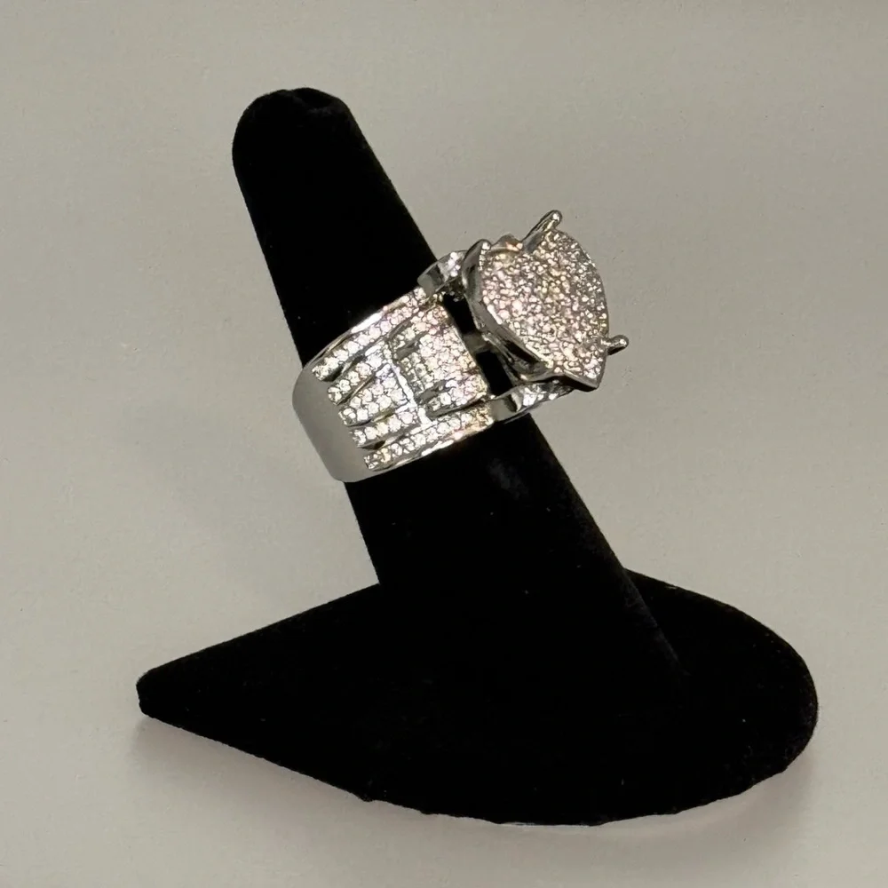 Silver Heart Ring